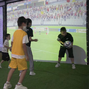 Système de défi de football de projection virtuelle en intérieur, jeu de tir au football interactif pour l'entraînement des compétences - Product Image 5