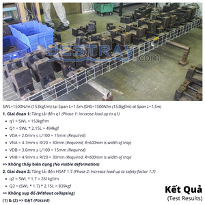 Bestray Vietnam Factory's Inox 304 Steel <b>Cable</b> Ladder <b>Tray</b> Wire Mesh Splice Plate Kit (SPK)-Efficient <b>Cable</b> Organizer - Product Image 4