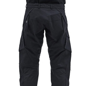 Pantalones Cargo de alta calidad para hombre, informales térmicos personalizados con 6 bolsillos, cintura media, color gris - Product Image 4