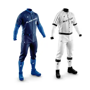 2024 Nieuwkomers Op Maat Gemaakte Heren Sublimatie Honkbal Uniform Zomer Dameskleding Print Patroon Honkbal Dragen Blanco Jersey