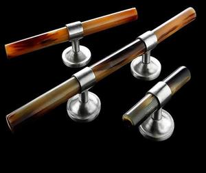 Cilindro de cuerno de Búfalo Blanco natural para sello y mango de cuchillo | Suministrado por F S International - Product Image 2