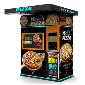 Hot Food French Fries Pizza Chicken Stainless Steel ADA Compliant Touch Screen Automatic Self-service NEW Vending Machine <b>Card</b> - Product Image 4