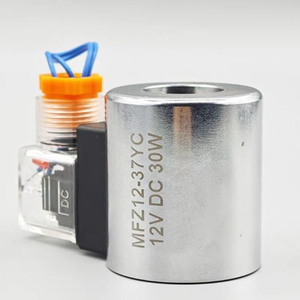 Válvula Solenoide Hidráulica de Cobre de Alta Calidad MFZ12-37 MFB12-37YC, Válvula de Control Electromagnética, Orificio Interno de 23 cm, Altura 51 cm - Product Image 3