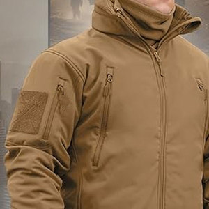 Hommes coupe-vent tactique homme vestes 100% Nylon coupe-vent veste extérieure pour homme grande taille Polyester tactique hommes vestes - Product Image 6