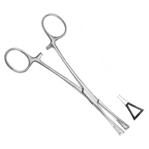Fórceps de anclaje dérmico de primera calidad, herramientas de perforación corporal, fórceps de perforación de acero inoxidable con pulido de espejo - Product Image 4