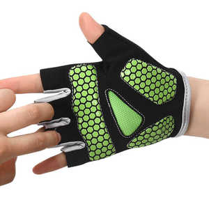 Best Selling Gel Pad Cycling <b>Racing</b> <b>Gloves</b> Adjustable & Lightweight Gym <b>Gloves</b> Half Finger Silicone Unisex Weighlifiting <b>Gloves</b> - Product Image 5