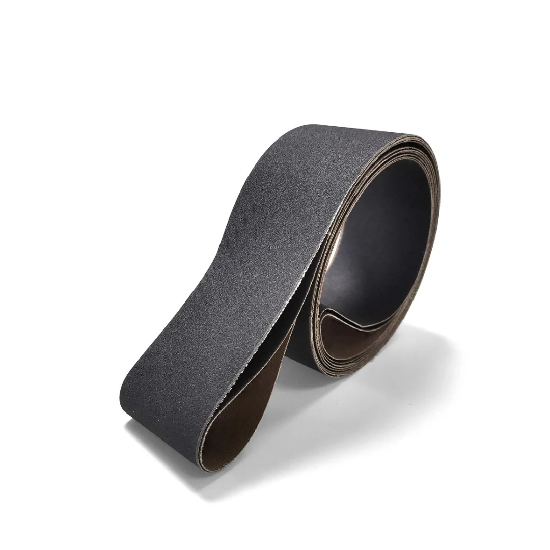 Wholesale Customizable Silicon Carbide Sanding Cloth Belt Highly Durable for Wood/Steel/Metal 1mm Thickness OBM & OEM Supported