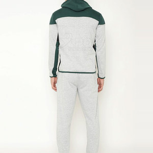 Nuevo diseño de moda su propio logotipo hombres trajes de chándal con cremallera más cálido chándal para hombres - Product Image 4