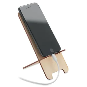 Support de téléphone écologique en bouleau, gadgets écologiques en forme de pots de fleurs et de jardinières - Product Image 4