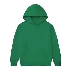 Poids lourd Polyester coton blanc hommes français éponge surdimensionné pull non doublé sweats à capuche impression personnalisée Logo épais sweats à capuche pour hommes - Product Image 4