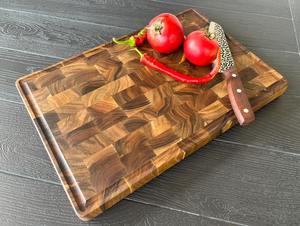 Planche à découper en bois écologique pour la découpe, la tranchée, usage commercial et usage intensif, disponible au prix de gros - Product Image 4