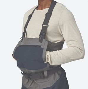 2026 Salopettes de pêche à la taille haute, pantalons longs, camouflage, 100% Polyester, sublimation, pour la chasse - Product Image 4