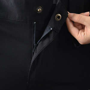 Conjunto de Uniforme de Guardia de Seguridad con Logotipo Personalizado para Hombre, Camisa Formal de 2 Piezas con Botones, Chaqueta Táctica de Manga Corta de Verano, Poliéster/Algodón - Product Image 4