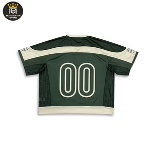 Pakistán hizo Drop Shoulder Boxy camiseta de secado rápido de gran tamaño fútbol baloncesto 100% algodón camiseta para hombres ajuste suelto - Product Image 4