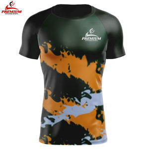 Camiseta de Compresión Rashguard de Manga Larga para Hombre, Sublimada Personalizada, para MMA, BJJ, con Protección Solar UPF50, Transpirable, para Boxeo, Muay Thai, Playa y Surf - Product Image 5