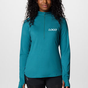 Sweat-shirt pour femme en maille à manches longues avec impression de logo personnalisable, prix d'usine pour les commandes en gros, haute qualité 2026 - Product Image 1