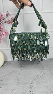 Magnifique sac à main à rabat miroir pour soirée, sac de soirée, sac cadeau pour mariage, pour femmes et filles - Product Image 3