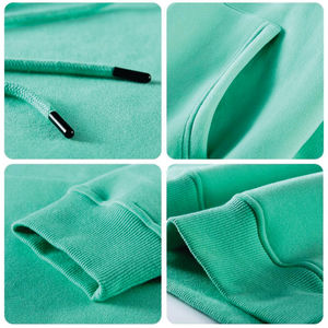 Sudadera con Capucha para Hombre, Calidad OEM, Corte Holgado, Hombros Caídos, 100% Algodón, Felpa, Técnica Lavada, Bordado Personalizado - Product Image 4