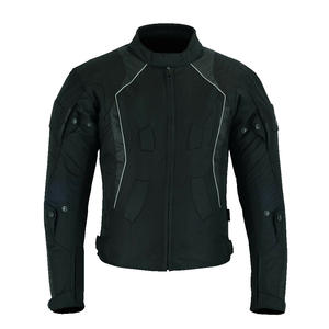 Veste de moto matelassée pour femme Veste d'équitation de motard de course en tricot respirant - Product Image 1
