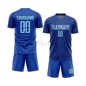 breathable 100% Polyester Fabric set quick dry <b>products</b> fit customized logo print Jersey <b>Soccer</b> Jersey American football kit - Product Image 2