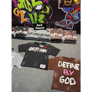 100% coton taille personnalisée et conception meilleure qualité hommes t-shirt en Stock produit le plus populaire nouveau Style hommes t-shirts - Product Image 2