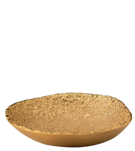 Plato de servicio de metal dorado decorativo de nuevo diseño, vajilla, aperitivos - Product Image 5
