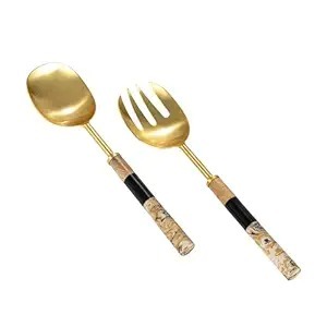 Cuchara de Madera y Resina Epoxi Hecha a Mano de Primera Calidad, Diseño Clásico de Cubiertos para Cocina, Ideal para Fiestas, Disponible a Precio de Mayoreo - Product Image 6
