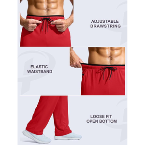 Pantalon de gymnastique d'entraînement Jogging Track pantalon décontracté hommes Anti-rides athlétiques Joggers Anti-rides, pantalon homme, pantalon teint uni - Product Image 5