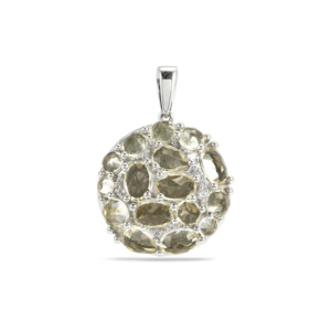 Colgante Serenite de Plata de Ley con Circonita Blanca de 4,95 Quilates - Product Image 1