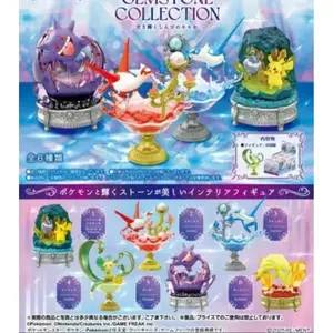 ReMent Collection de Gemmes Pokémon Style Moderne Nature Morte Brillant Miracle de la Mystérieuse Collection Boîtes en Gros 6 Pièces par Boîte en Résine - Product Image 1