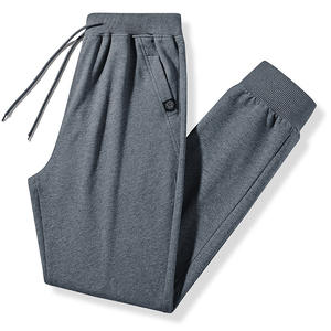 Pantalones de chándal deportivos informales para hombre con logotipo personalizado bordado, impermeables y transpirables al por mayor - Product Image 3