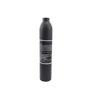 Cilindro de aluminio a presión de 0.45L y 850g, directo de fábrica, para entornos con gases controlados - Product Image 1