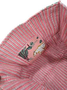 Bolsa de Mano Acolchada de Algodón con Estampado Artesanal para Mujer, Bolsa de Compras Hecha a Mano, Bolsa de Hombro Acolchada - Product Image 4