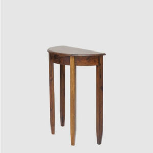 โต๊ะคอนโซลไม้ครึ่งรอบทำด้วยมือทันสมัยเป็นโต๊ะข้างทางเข้าสำหรับห้องนั่งเล่นอพาร์ทเม้น - Product Image 3