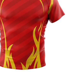 Polo de ropa de Golf de manga corta con estampado de patrón de diseño de poliéster 100%, camisetas de sublimación de Francia para hombres - Product Image 5