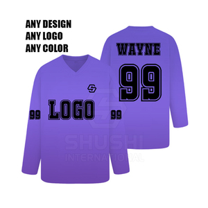 Maillot de hockey sur glace personnalisé du Pakistan, imperméable, 100% polyester, design uni pour l'entraînement, nom d'équipe personnalisé disponible - Product Image 1