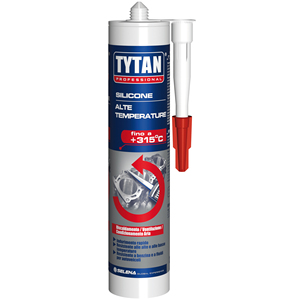 Silicone ad Alta Temperatura Ml. 300 - Rosso - Product Image 1