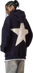 Sudadera con Capucha de Alta Calidad 2025, Estilo Vintage, Oversize, de Forro Polar, Cuello Redondo, Manga Larga, Diseño Transpirable con Impresión Personalizada - Product Image 5