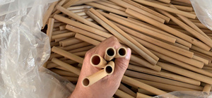 Eco-Friendly Bamboo <b>Drinking</b> Straw for Restaurants and <b>Bars</b> Essential <b>Bar</b> Accessories - Product Image 2