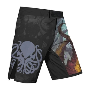 Custom Logo Muay Thai Board <b>Shorts</b> Wholesale Breathable Eco-Friendly Quick Dry Mid Waist Boxing MMA Training <b>Shorts</b> High Quality - Product Image 2