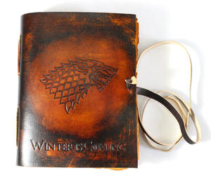 Journal en cuir avec porte-stylo, vente en gros, haute qualité, A5, acceptez vos designs, journal en cuir personnalisé, logo, carnets, papier - Product Image 3