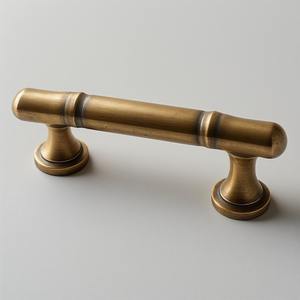 Ensemble de poignées de porte en laiton de luxe avec un design moderne pour les maisons haut de gamme, les hôtels, les bureaux, les salles de bain, les cuisines - Product Image 2