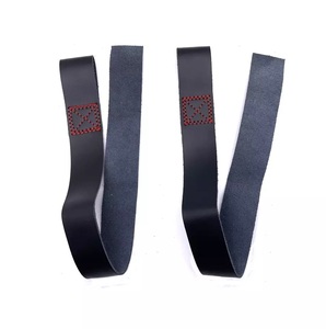 GAF Sangles de poignet de gymnastique pour l'haltérophilie Powerlifting Workout Training Sangles de levage en cuir Meilleure vente en daim unisexe - Product Image 3