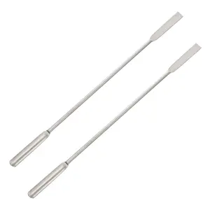 Micro thìa thìa đôi đã kết thúc phòng thí nghiệm thép không gỉ chất lượng tốt nhất trong giá rẻ Nhà cung cấp sialkot Pakistan - Product Image 1