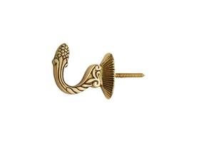 Crochets muraux en laiton de style antique intemporel avec une touche moderne pour les couloirs - Product Image 3