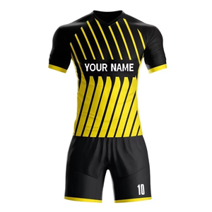 High Quality Customizable Logo Name Printing Quick Dry Soccer Jersey Wholesale Promotion <b>for</b> Adults' <b>Club</b> Soccer Wear Sets - Product Image 6