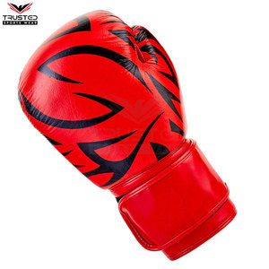 ถุงมือหนังสำหรับชกมวยถุงมือกีฬาเป็นมิตรต่อสิ่งแวดล้อมผลิตจากมืออาชีพโลโก้ที่ออกแบบได้ตามต้องการ - Product Image 6