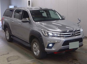 2018 Toyota Hilux camioneta de cabina doble 2400cc diésel 4WD 71.000 Kms asientos de cuero Interior oscuro ACC Control de crucero FWD Drive - Product Image 5