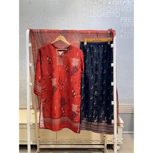 Ensemble 3 pièces en crêpe bohème pour le printemps/été - SL00250 - Product Image 3