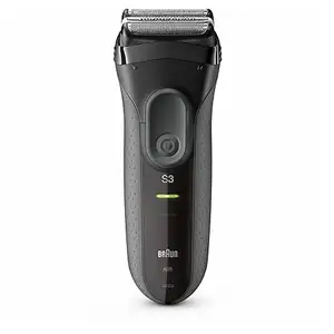 Braun Series 3 ProSkin 3000s rasoir électrique pour hommes/rasoir électrique rechargeable, noir